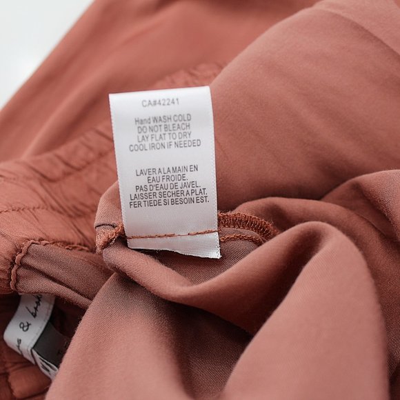 Young Fabulous & Broke Cargo Pants Silky Satin Joggers Drawstring M - Picture 8 of 14